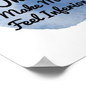 Poster citations motivationnelles pour les rêveurs et les (Coin)