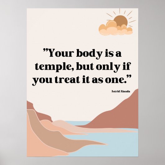 Poster Citations pour l'affiche des centres médicaux et d (Devant)