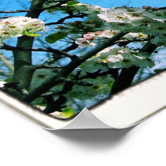 Poster Citations Sage Floral Printemps (Coin)