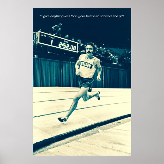 Poster Citations Steve Prefontaine (Devant)