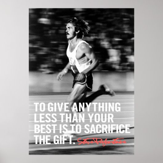 Poster Citations Steve Prefontaine (Devant)