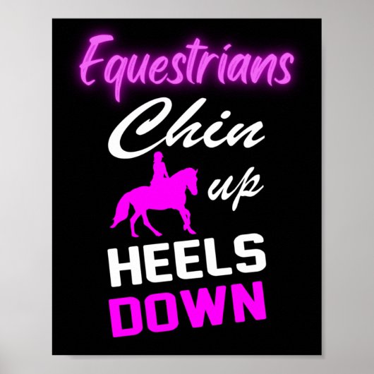 Poster Citations sur l'équitation (Devant)