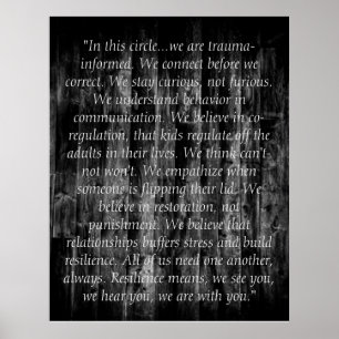 Poster Citations Trauma Informées