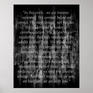 Poster Citations Trauma Informées