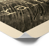 Poster citations typographie de l'affiche danse dans la p (Coin)