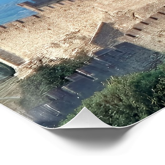 Poster Cité de Carcassonne (Coin)