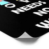 Poster Citer Asl Love Besoin De Mots (Coin)
