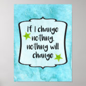 Poster Citer Motivation de changement positif (Devant)