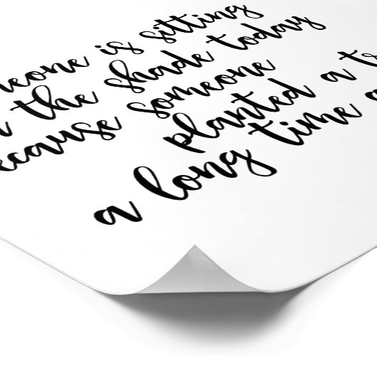 Poster Citer Warren Buffet (Coin)