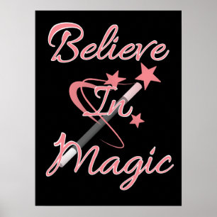 Poster Citez l'inspiration Croire en la magie