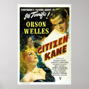 Poster Citoyen Kane