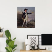 Poster Citoyen Nau-Deville en uniforme de la Garde nation (Bureau à domicile)