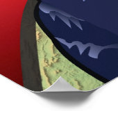 Poster Citoyen Raven, le Jammore du Maryland (Coin)