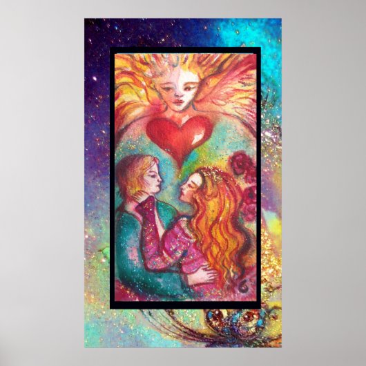 Poster CITOYENS DES OMBRES PERDUES /AMOUREUX Saint-Valent (Devant)