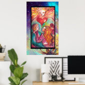 Poster CITOYENS DES OMBRES PERDUES /AMOUREUX Saint-Valent (Bureau à domicile)