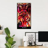 Poster CITOYENS DES OMBRES PERDUES Le diable (Bureau à domicile)