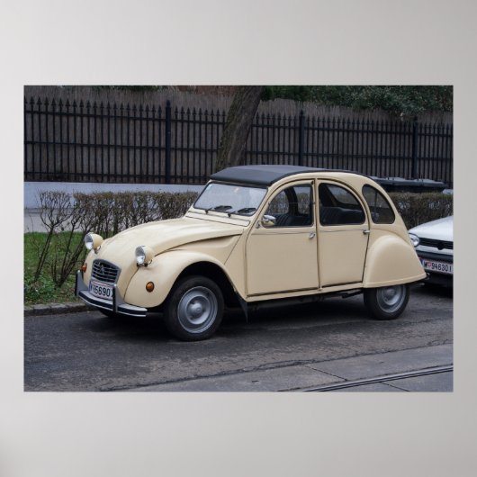Poster Citroën 2 CV (Devant)