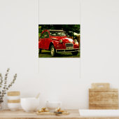 Poster Citroën 2CV (Cuisine)