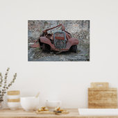 Poster Citroen à Oradour France (Cuisine)