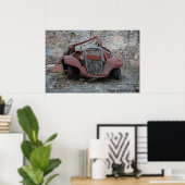 Poster Citroen à Oradour France (Bureau à domicile)