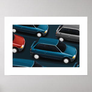 POSTER CITROEN AX