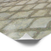 Poster Citroen coloré 2 CV (Coin)