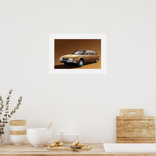 Poster Citroen CX 2000 (Cuisine)