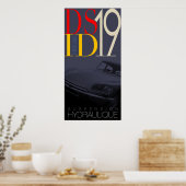 Poster Citroen DS (Cuisine)