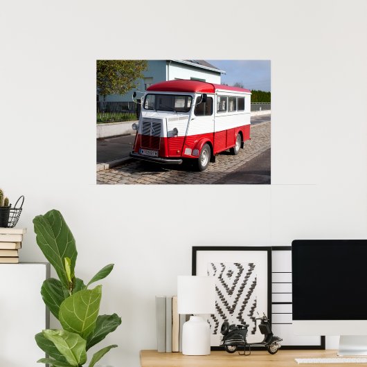 Poster Citroen Type H Van (Bureau à domicile)