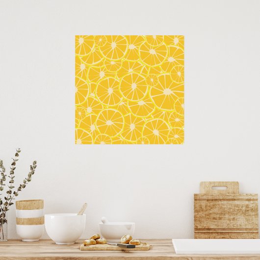 Poster citron (Cuisine)