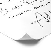 Poster Citron - aider la mariée occupée Adresse (Coin)