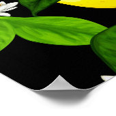 Poster Citron Aquarelle 2 (Coin)
