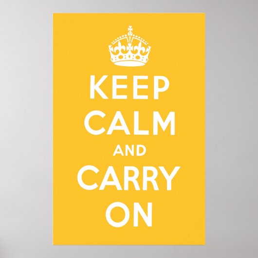 Poster Citron Carré jaune (Devant)