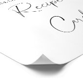 Poster Citron Citrus - Votre carte de recette ici (Coin)