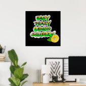 Poster Citron doux facile (Bureau à domicile)