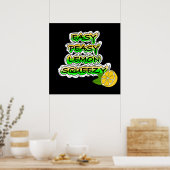 Poster Citron doux facile (Cuisine)