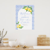 Poster Citron italien Positano c'est une céleste de nupti (Cuisine)