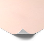 Poster Citron Rose Moderne Féminin (Coin)
