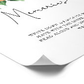 Poster Citron - souvenirs avec la mariée (Coin)