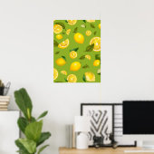 Poster Citron Variété 8 (Bureau à domicile)