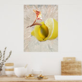 Poster citron vert (Cuisine)