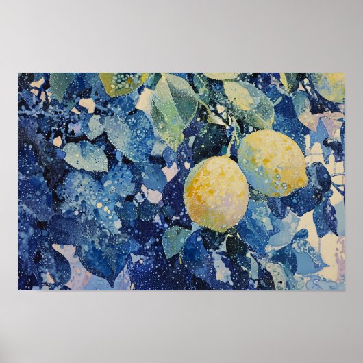 Poster Citrons (Devant)