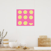 Poster Citrons (Cuisine)