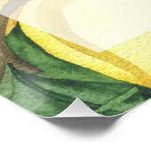 Poster Citrons - devinez combien de gouttes de citron (Coin)