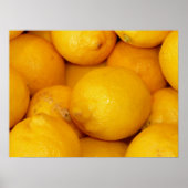 Poster Citrons frais (Devant)