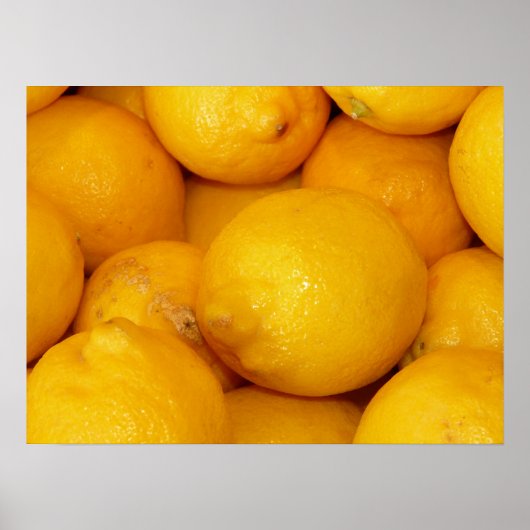 Poster Citrons frais (Devant)