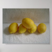 Poster Citrons simples (Devant)