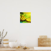 Poster Citrons vintage (Cuisine)