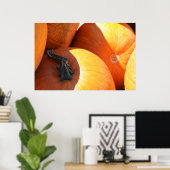 Poster Citrouille (Bureau à domicile)