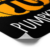 Poster Citrouille amusant Pi Halloween Costume Math Day O (Coin)
